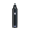 Black nose and ear hair trimmer with digital display on a transparent background