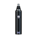 Black nose and ear hair trimmer with digital display on a transparent background