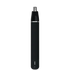 Black nose and ear hair trimmer device on a transparent background