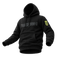 Black hoodie with 'TRANSFORM-U' text and yellow logo on a black background