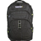 Black backpack with 'TRANSFORM-U' branding on a transparent background