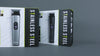 video showcase of a black and silver hair trimmer