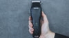 video showcase of a black hair clipper