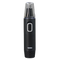 Black nose hair trimmer with visible brand name on a transparent background