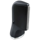 Body groomer sensitive head attachment on a transparent background