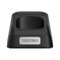 Black charging stand with 'TRANSFORM-U' label on a white background