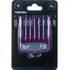 Hair clipper guide comb with packaging on a white background