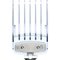 Hair clipper comb attachment on a transparent background