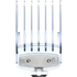 Hair clipper comb attachment on a transparent background