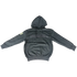 Gray hoodie with 'Transform-U' text on a transparent background