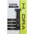 Transform-u Hydra body groomer packaging with black body grooming tool on a white and green background