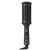 Black hair styling tool with digital display on a transparent background