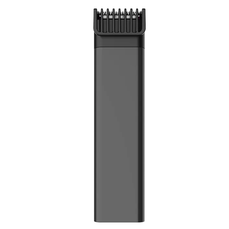 Black hair trimmer on a transparent background