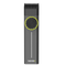 Black and yellow hair trimmer on a transparent background