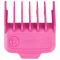 Pink hair clipper magnetic guide comb attachment with 'Transform U' branding and size 4.5mm marking.