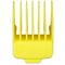 yellow magnetic guide comb on a transparent background