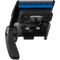 Black and blue hair clipper blade with 'Keep Blades Oiled' text on a transparent background