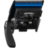 Black and blue hair clipper blade with 'Keep Blades Oiled' text on a transparent background