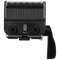 Black hair clipper blade on a transparent background