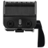 Black hair clipper blade on a transparent background