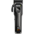 black hair clipper with digital display on a transparent background