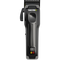 black hair clipper with digital display on a transparent background