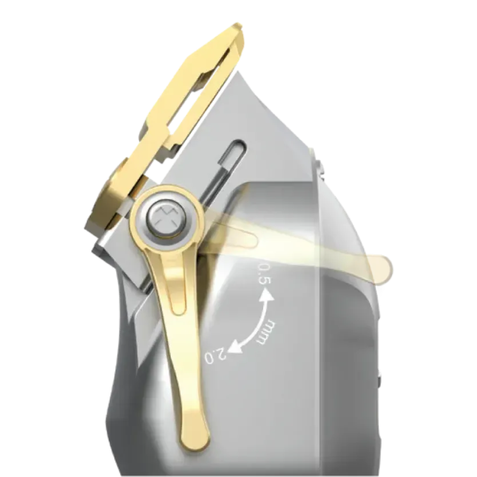 hair clipper taper lever on a transparent background