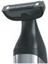 Black body groom attachment on a transparent background