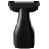 Black body grooming tool on a transparent background