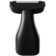 Black body grooming tool on a transparent background