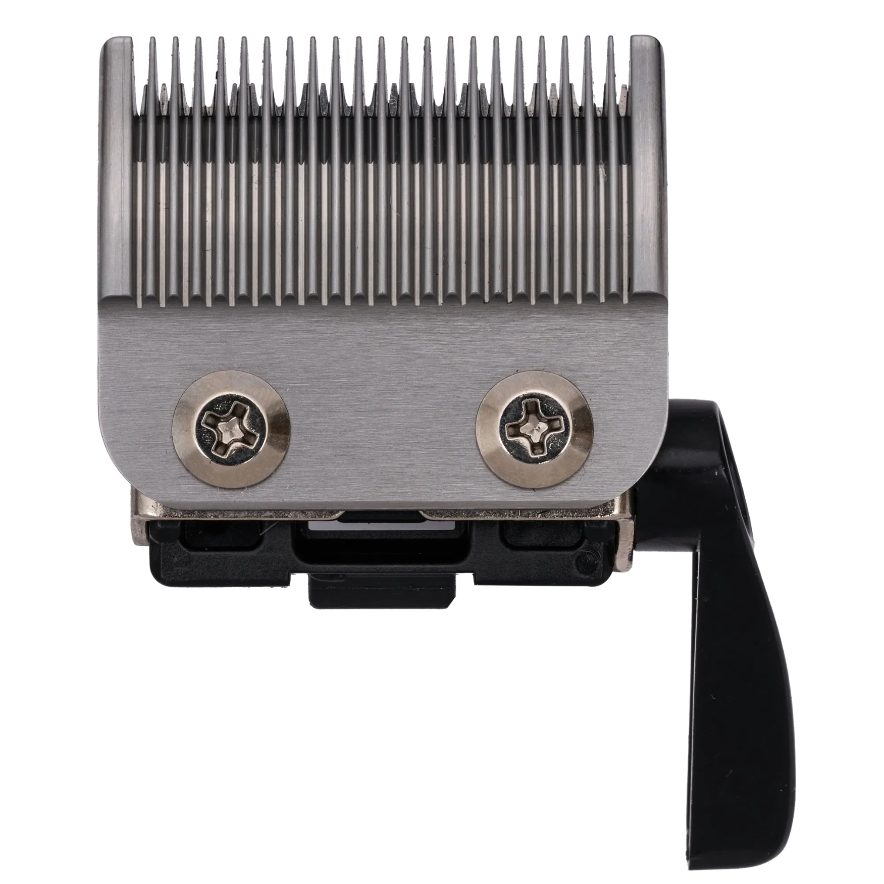 Hair clipper blade head on a transparent background