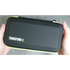 travel case for a hair trimmer on a gray background