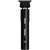 Black hair trimming tool with digital display on a transparent background