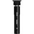 Black hair trimming tool with digital display on a transparent background