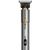 Hair trimmer with digital display on a transparent background