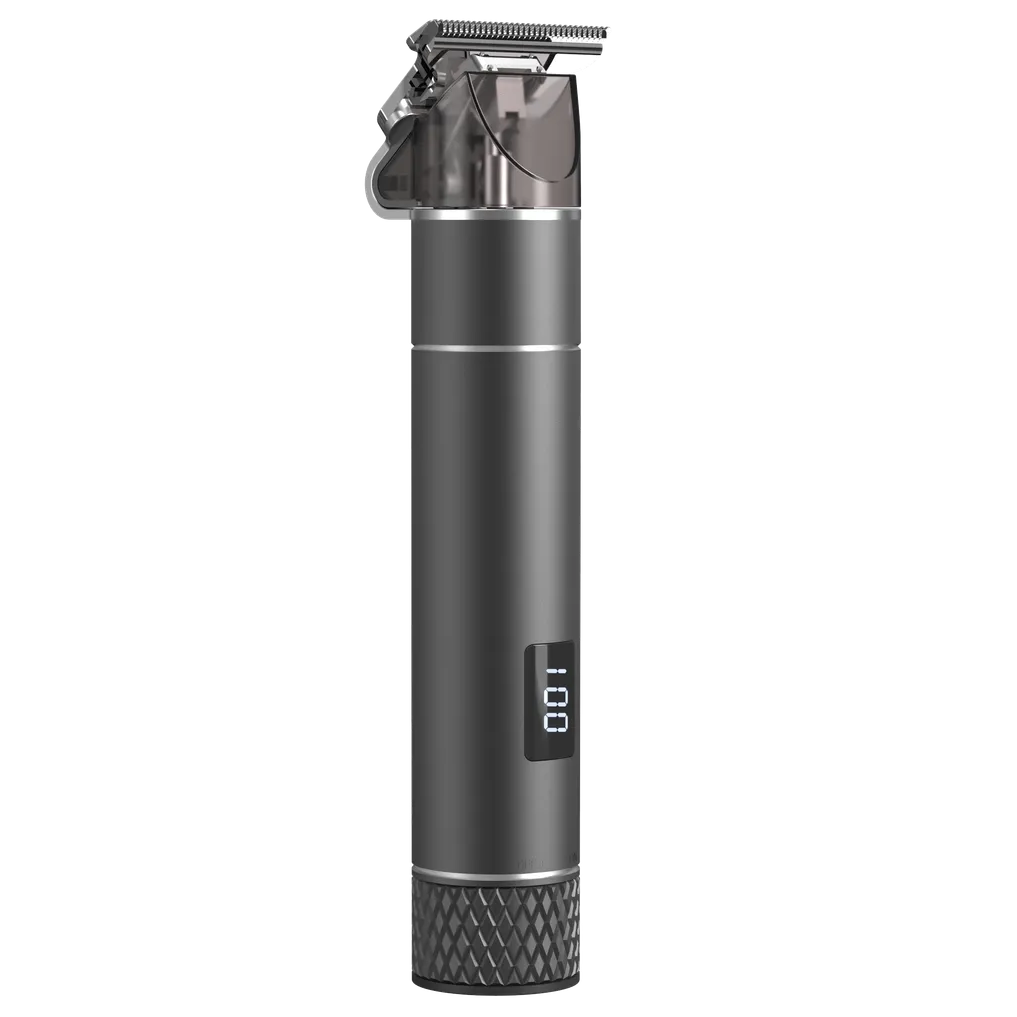 Portable hair trimmer on a transparent background