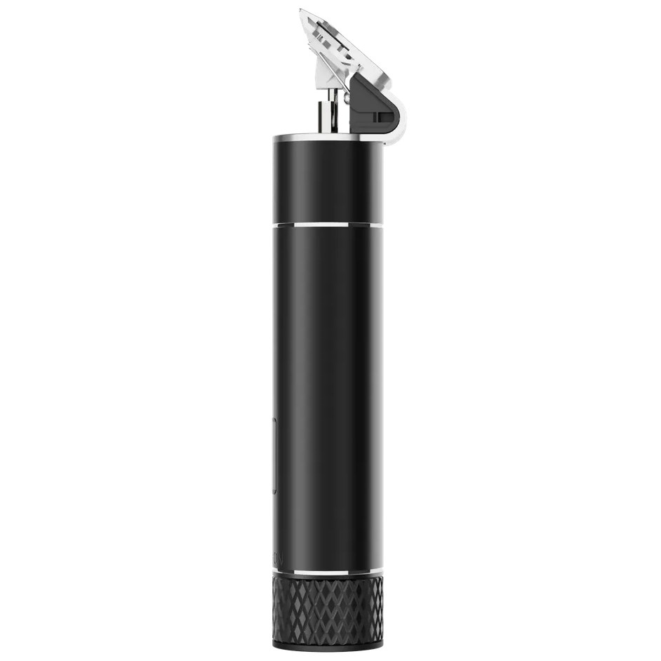 Black hair trimmer on a transparent background