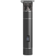 Black hair trimmer on a transparent background
