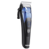 Hair clipper with digital display on a transparent background