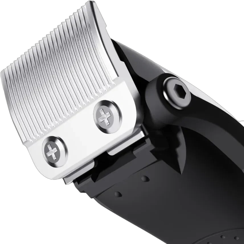 Hair clipper blade on a transparent background