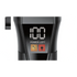 Black hair clipper with digital display on a white background