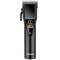 Black hair clipper with digital display on a transparent background
