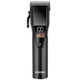 Black hair clipper with digital display on a transparent background